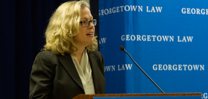 Assistant Dean Vicki Arroyo, Executive Director of the Georgetown Climate Center at Georgetown Law